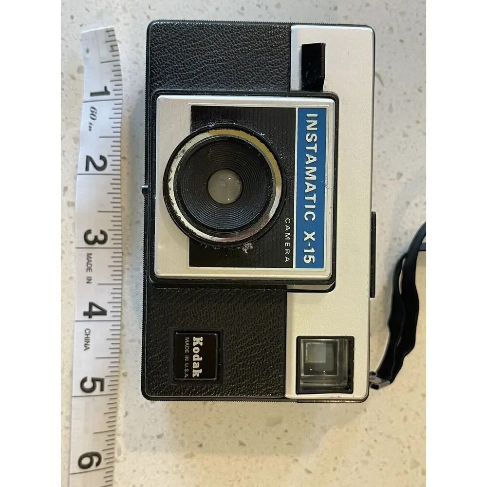 Kodak Instamatic X-15 Vintage Film Camera‎ With Case
